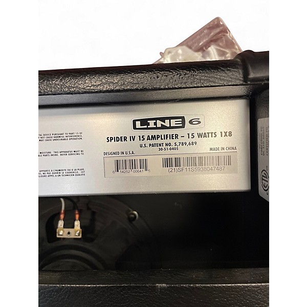 Used Line 6 Spider IV 30W 1x12 Guitar Combo Amp