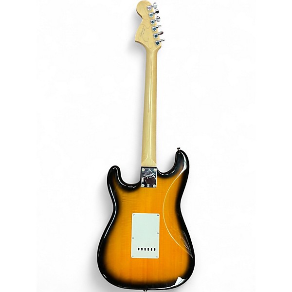 Used Squier Affinity Stratocaster 2 Tone Sunburst Solid Body Electric Guitar