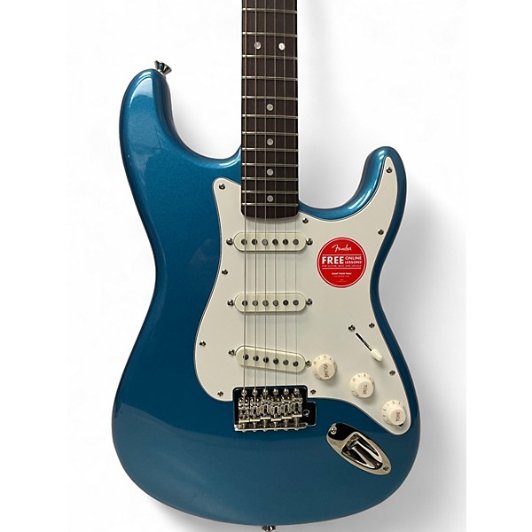 Used Squier Classic Vibe 1960S Stratocaster Lake Placid Blue Solid Body Electric Guitar