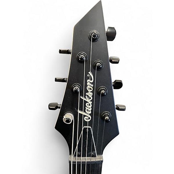 Used 2020 Jackson JS22-7 Dinky 7 String Black Solid Body Electric Guitar