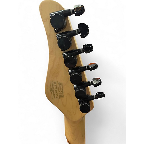 Used Schecter Guitar Research Sun Valley Super Shredder Metallic Orange Solid Body Electric Guitar