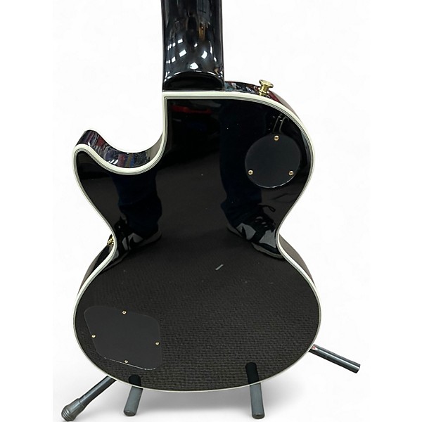 Used Epiphone Les Paul Custom Black Solid Body Electric Guitar