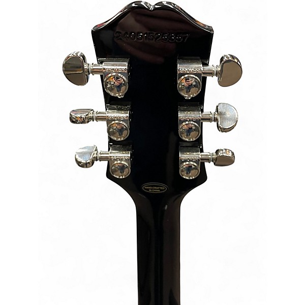 Used Epiphone Les Paul Custom Silverburst Solid Body Electric Guitar