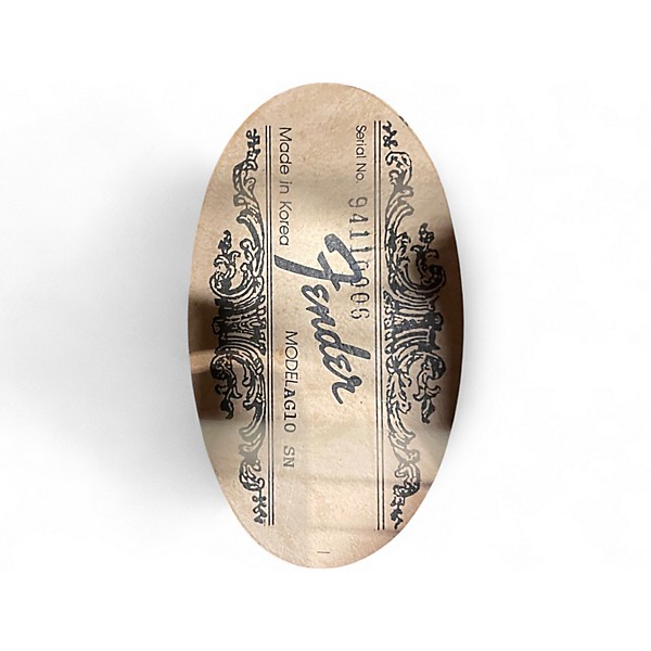 Used Fender AG10 Natural Acoustic Guitar