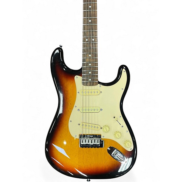 Used Squier Bullet Stratocaster Sunburst Solid Body Electric Guitar