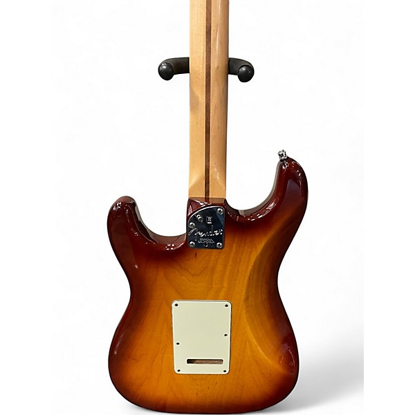 Used 2011 Fender American Deluxe Stratocaster Sienna Sunburst Solid Body Electric Guitar