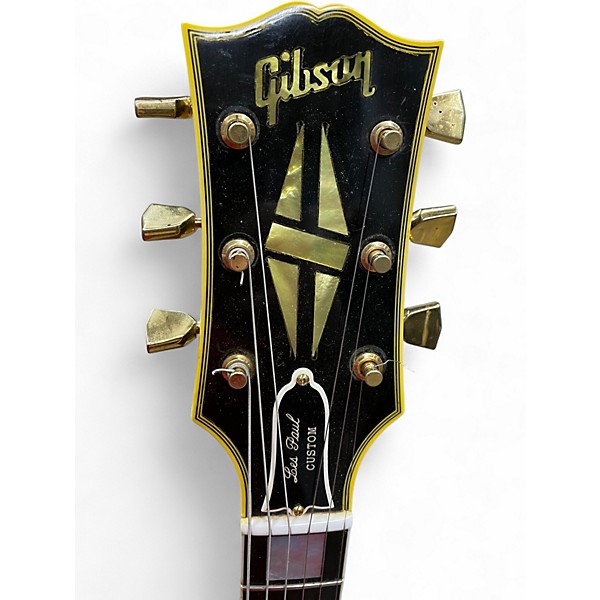 Used 2006 Gibson 1968 Les Paul Custom Reissue Black Solid Body Electric Guitar