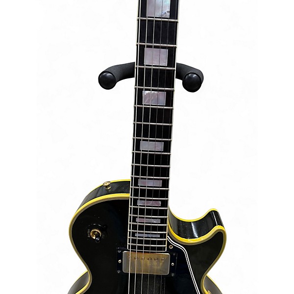 Used 2006 Gibson 1968 Les Paul Custom Reissue Black Solid Body Electric Guitar