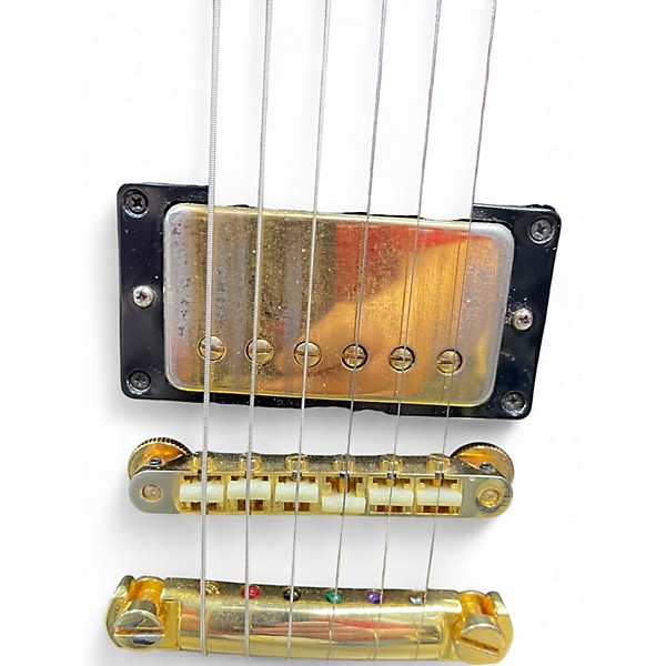 Used 2006 Gibson 1968 Les Paul Custom Reissue Black Solid Body Electric Guitar