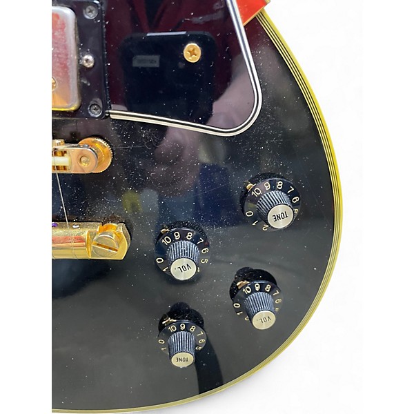 Used 2006 Gibson 1968 Les Paul Custom Reissue Black Solid Body Electric Guitar