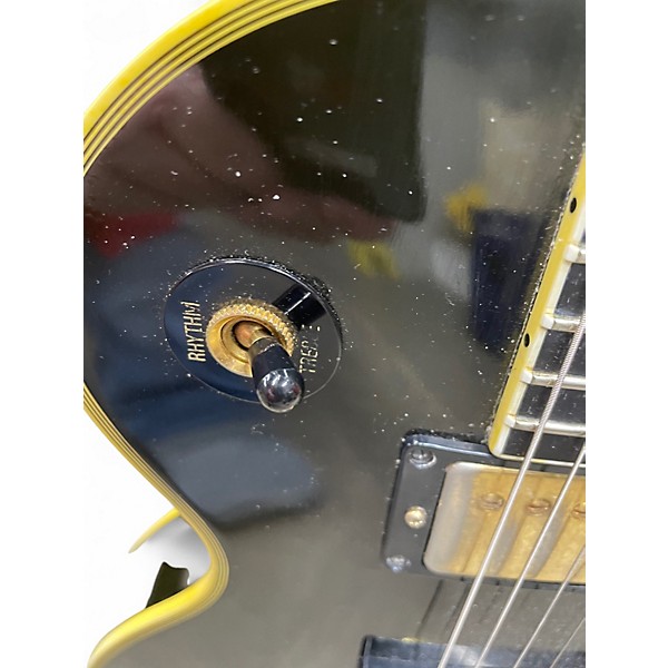 Used 2006 Gibson 1968 Les Paul Custom Reissue Black Solid Body Electric Guitar