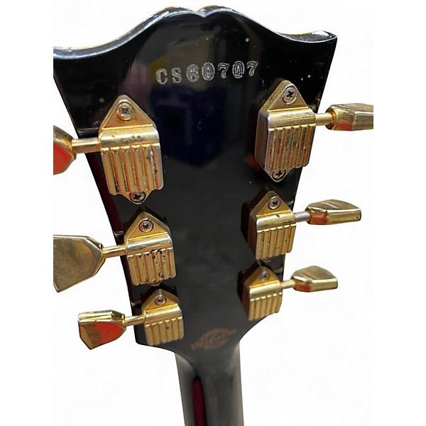 Used 2006 Gibson 1968 Les Paul Custom Reissue Black Solid Body Electric Guitar