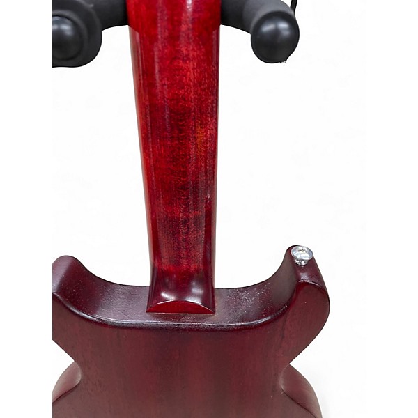 Used 2019 Gibson Les Paul JR DC Tribute Wine Red Solid Body Electric Guitar