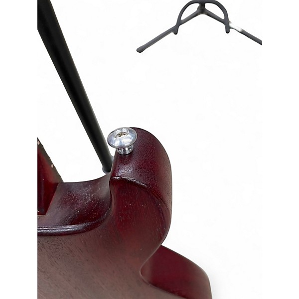 Used 2019 Gibson Les Paul JR DC Tribute Wine Red Solid Body Electric Guitar