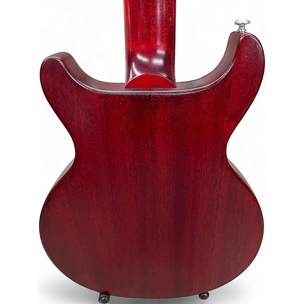 Used 2019 Gibson Les Paul JR DC Tribute Wine Red Solid Body Electric Guitar