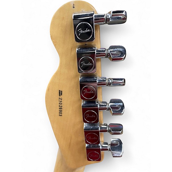 Used 2005 Fender American Standard Telecaster 2 Tone Sunburst Solid Body Electric Guitar