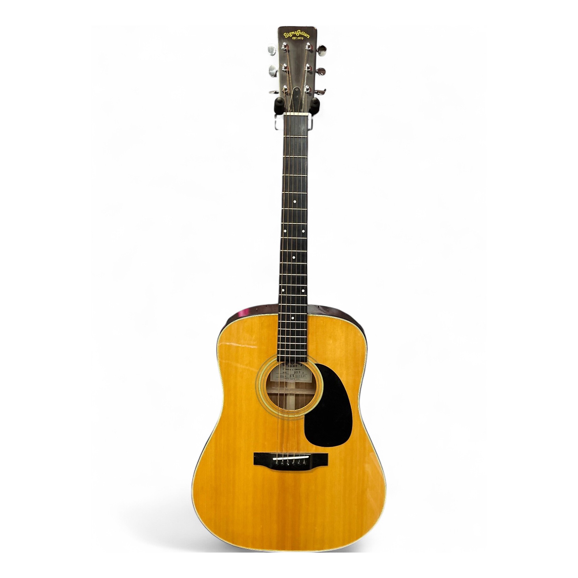 Sigma Guitars by Martin DM3 アコースティックギター Used Sigma Guitars DM3 Natural Acoustic Guitar Natural | Guitar Center