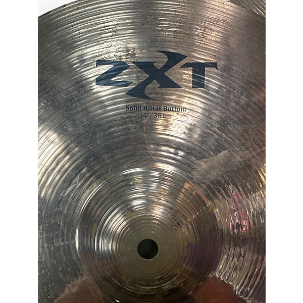 Used Zildjian 14in ZXT Solid Hi Hat Bottom Cymbal