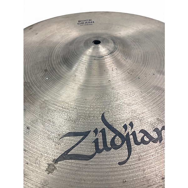 Used Zildjian 17in Rock Crash Cymbal