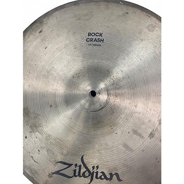 Used Zildjian 17in Rock Crash Cymbal
