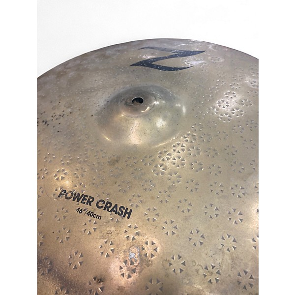 Used Zildjian 16in POWER CRASH Cymbal