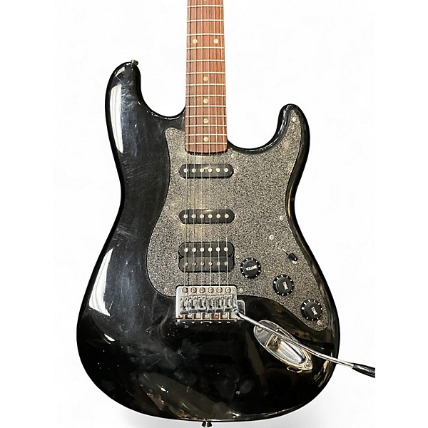 Used Squier Affinity Series Starcaster BLACK SPARKLE Hollow Body Electric Guitar