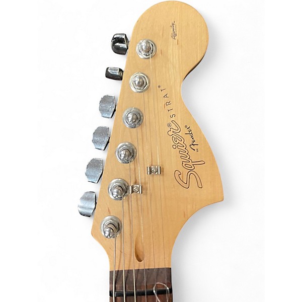 Used Squier Affinity Series Starcaster BLACK SPARKLE Hollow Body Electric Guitar