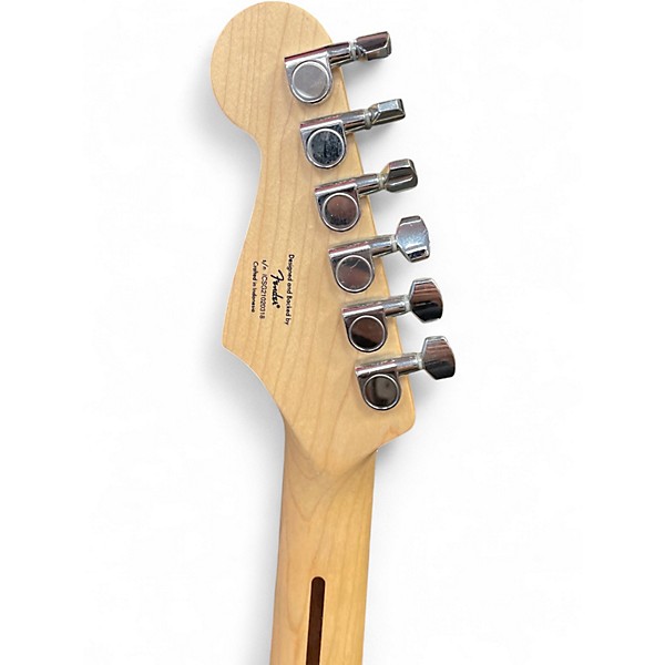 Used Squier SONIC STRATOCASTER SSS Burgundy Solid Body Electric Guitar