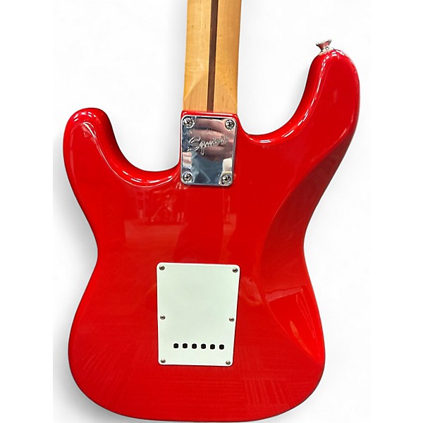 Used Squier Affinity Stratocaster RED Solid Body Electric Guitar