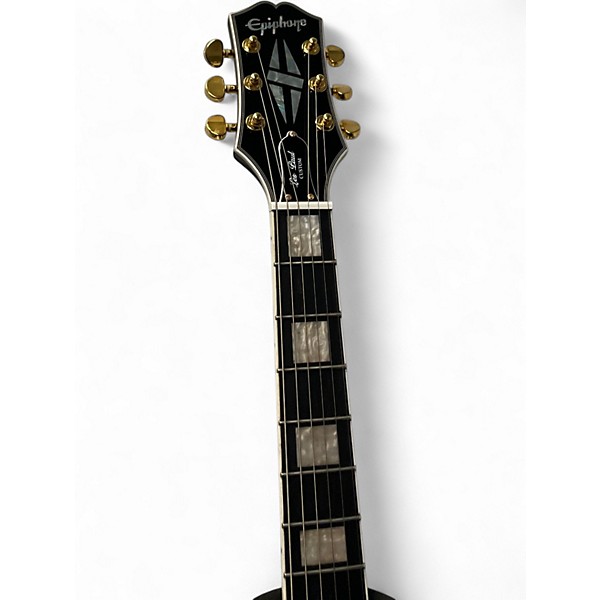 Used Epiphone Les Paul Custom Cream Solid Body Electric Guitar