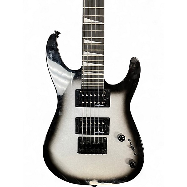 Used Jackson JS22 Dinky Metallic Gray Solid Body Electric Guitar