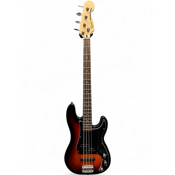 Used Squier Affinity Precision Bass 3 Color Sunburst Electric Bass Guitar