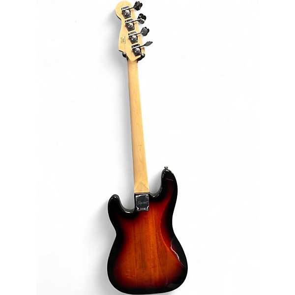 Used Squier Affinity Precision Bass 3 Color Sunburst Electric Bass Guitar