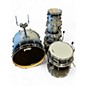Used PDP by DW 7 Piece Concept Series SILVER AND BLACK SARKLE Drum Kit thumbnail