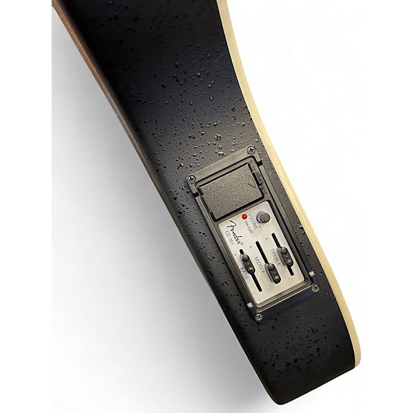 Used Squier Telecoustic  Black Acoustic Electric Guitar