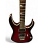 Used Ibanez RG4EXQM1 Trans Red Solid Body Electric Guitar