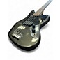 Used Squier Affinity Series Jaguar Charcoal Frost Metallic Electric Bass Guitar