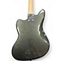 Used Squier Affinity Series Jaguar Charcoal Frost Metallic Electric Bass Guitar