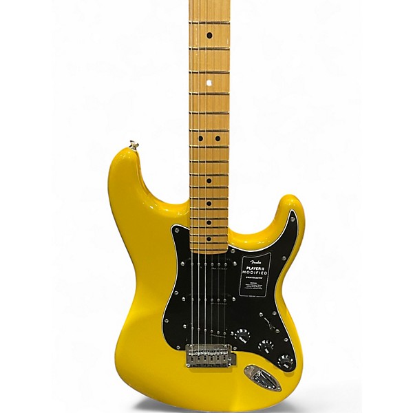 Used Fender PLAYER II MODIFIED STRATOCASTER Butterscotch Solid Body Electric Guitar