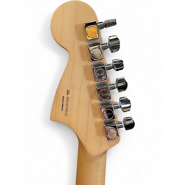 Used Fender Mustang Black Solid Body Electric Guitar