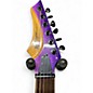 Used Leo Jaymz Monsoon Trans Purple Solid Body Electric Guitar