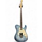 Used Westcreek Guitars TT20 Light Blue Paisley Solid Body Electric Guitar thumbnail