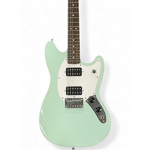 Used Squier sonic mustang Seafoam Green Solid Body Electric Guitar