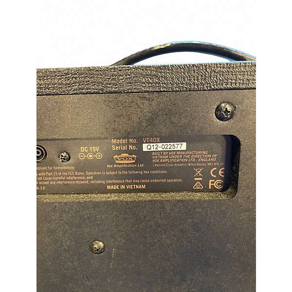 Used VOX Valvetronix VT40X Guitar Combo Amp