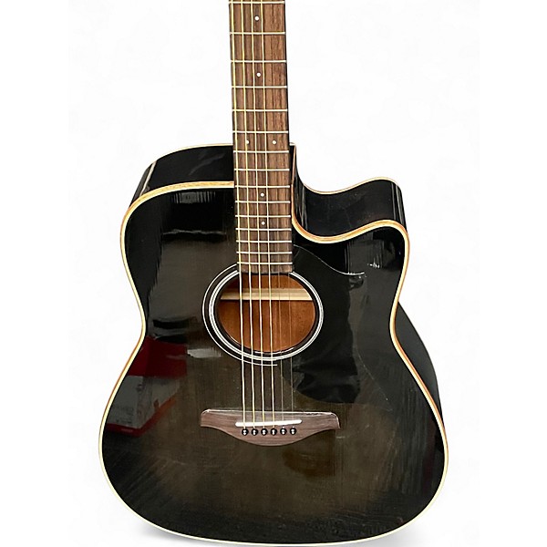 Used Yamaha A1M Green Acoustic Electric Guitar