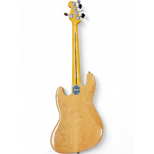 Used Squier Classic Vibe 70s Jazz Bass 5 Natural Electric Bass Guitar