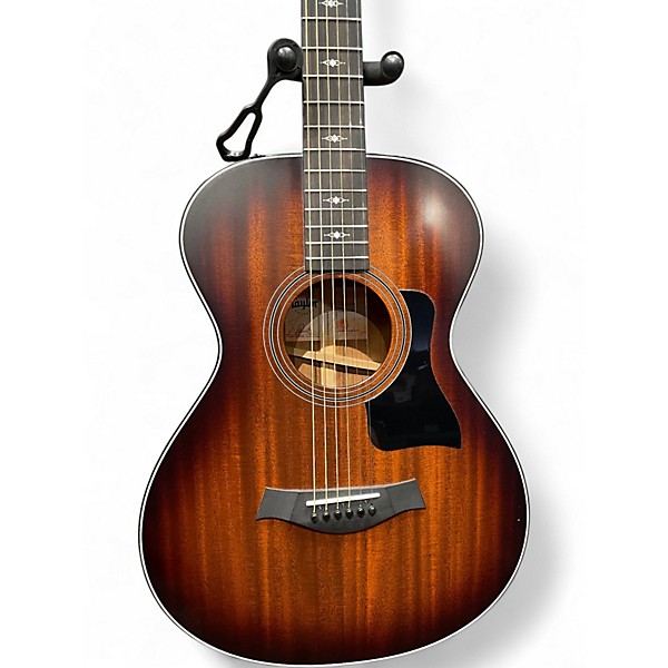 Used Taylor 322e 12 Fret Grand Concert Shaded Edge Burst Acoustic Guitar