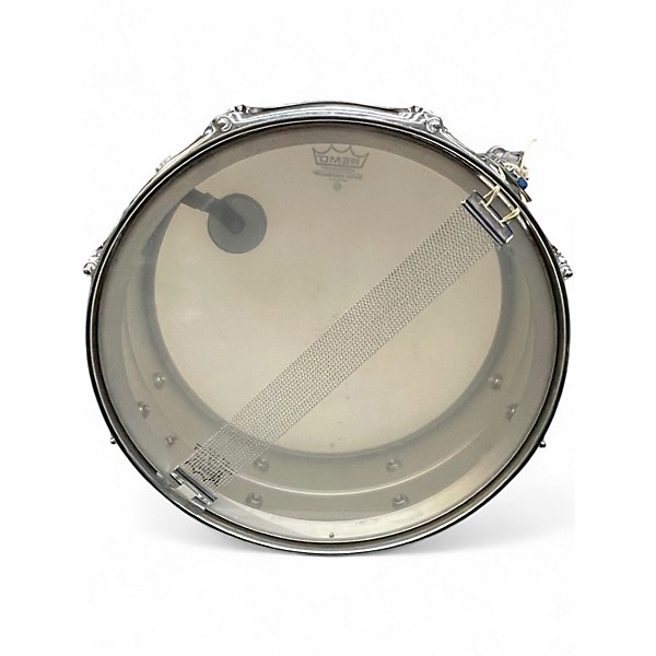 Vintage 1970s Ludwig 5.5X14 Acrolite Chrome Drum