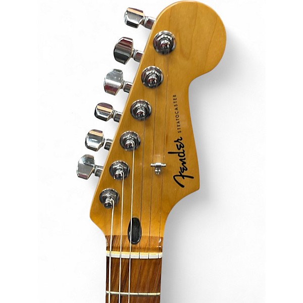 Used Fender Player Plus Stratocaster HSS Belair Blue Solid Body Electric Guitar