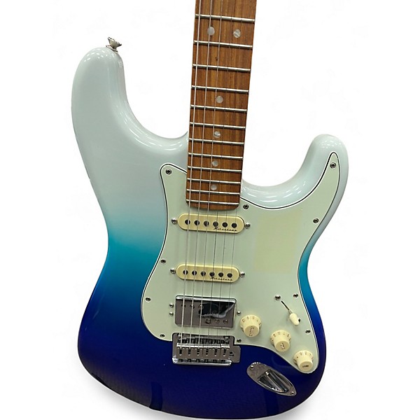 Used Fender Player Plus Stratocaster HSS Belair Blue Solid Body Electric Guitar